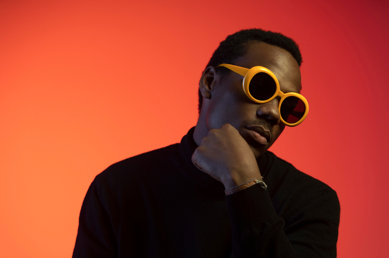 Altive portrait with yellow sunglasses